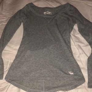 Abercrombie kids gray long sleeve